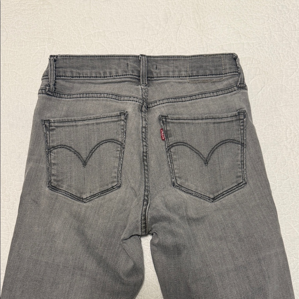 Levi's 311 Women's Gray Straight Leg Jeans